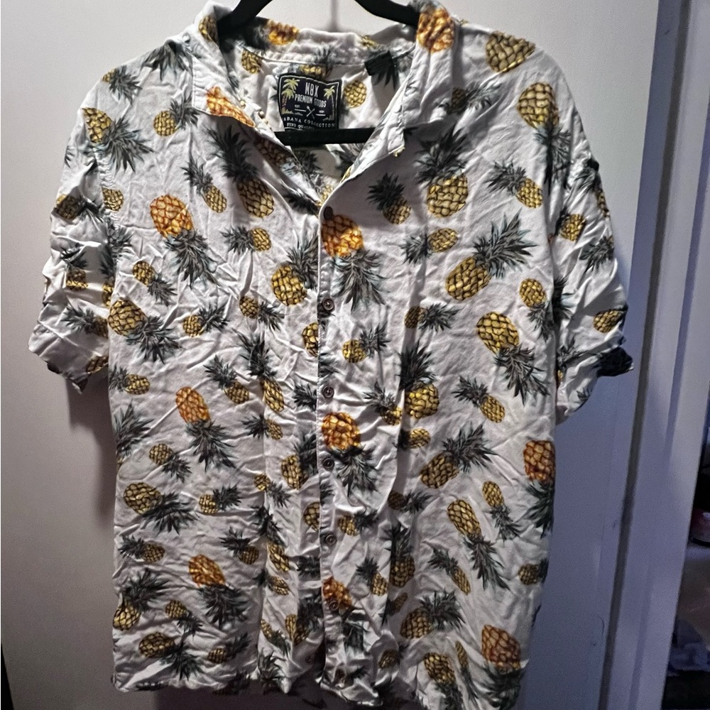 MBX PREMIUM GOODS PARADISE FLORAL HAWAIIAN XL MENS UNISEX SHIRT
